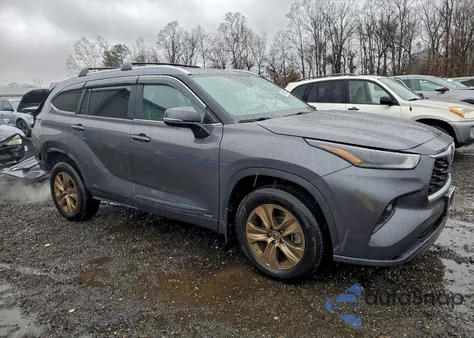 2023 Toyota Highlander Hybrid Xle из США, поврежденный, VIN 5TDKBRCHXPS585346